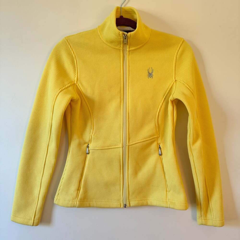 Spyder Endure Full Zip Jacket in Yellow